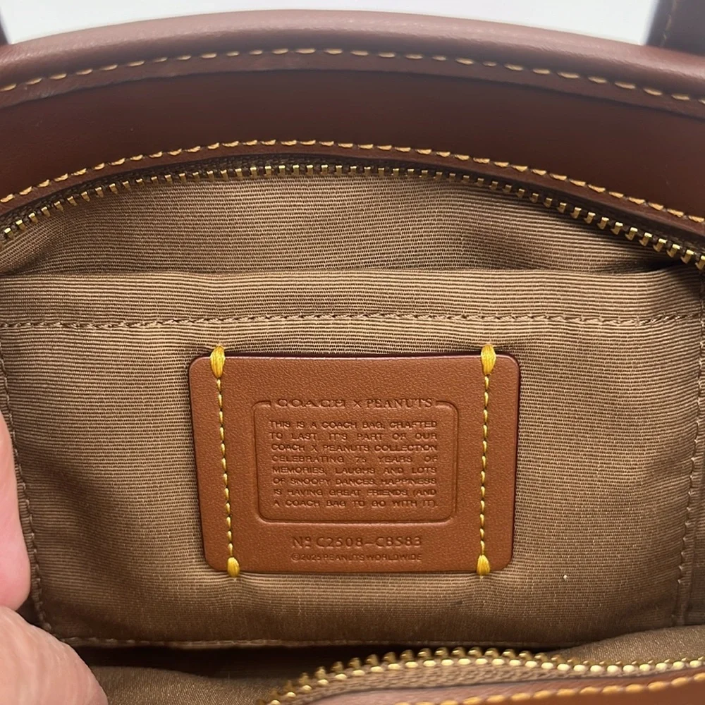 Coach peanuts mini